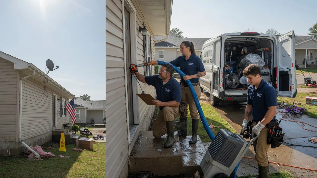 Ceiling Water Damage Restoration in Parshall, ND near me